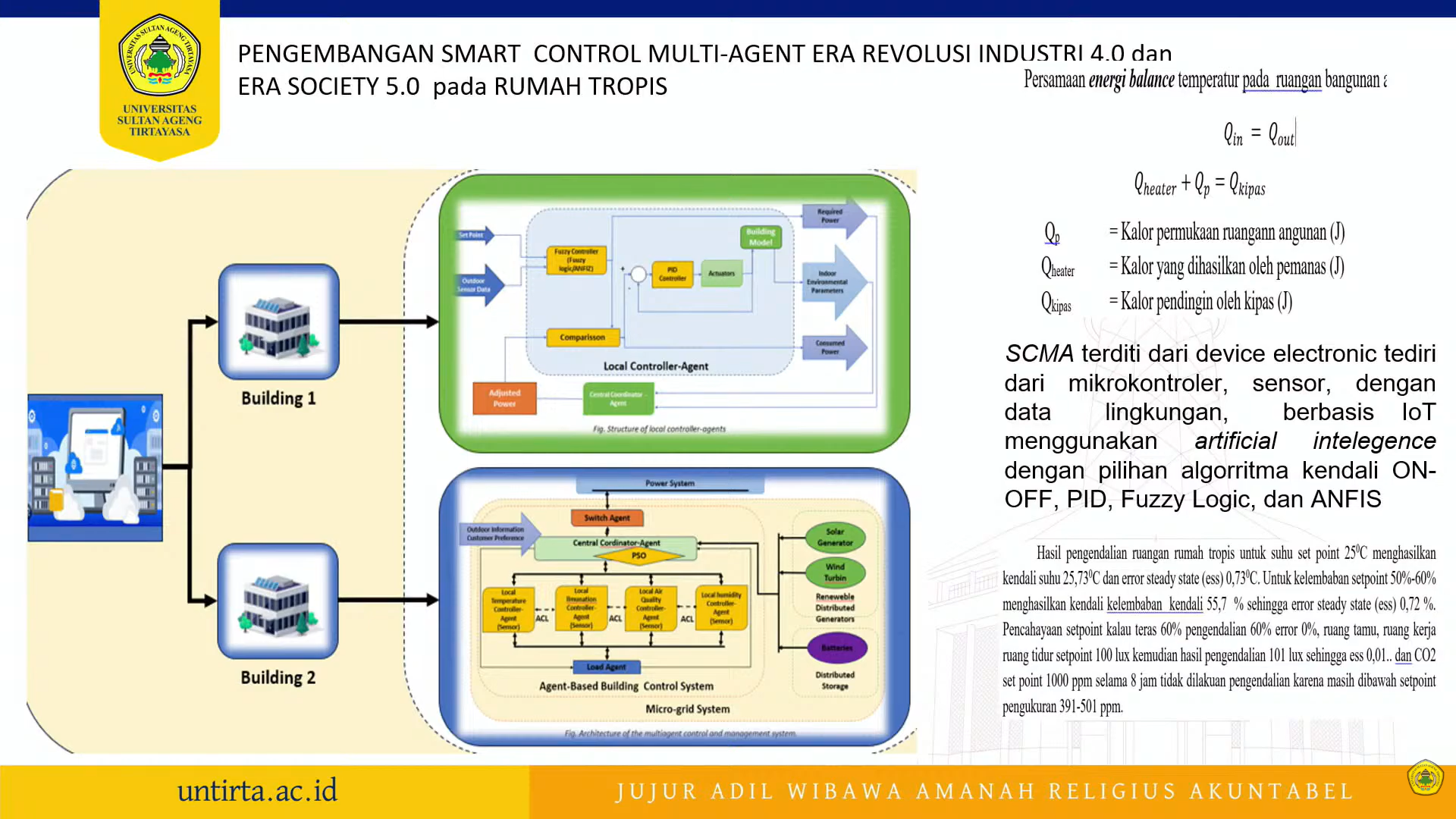 Smart Control Multi-Agent